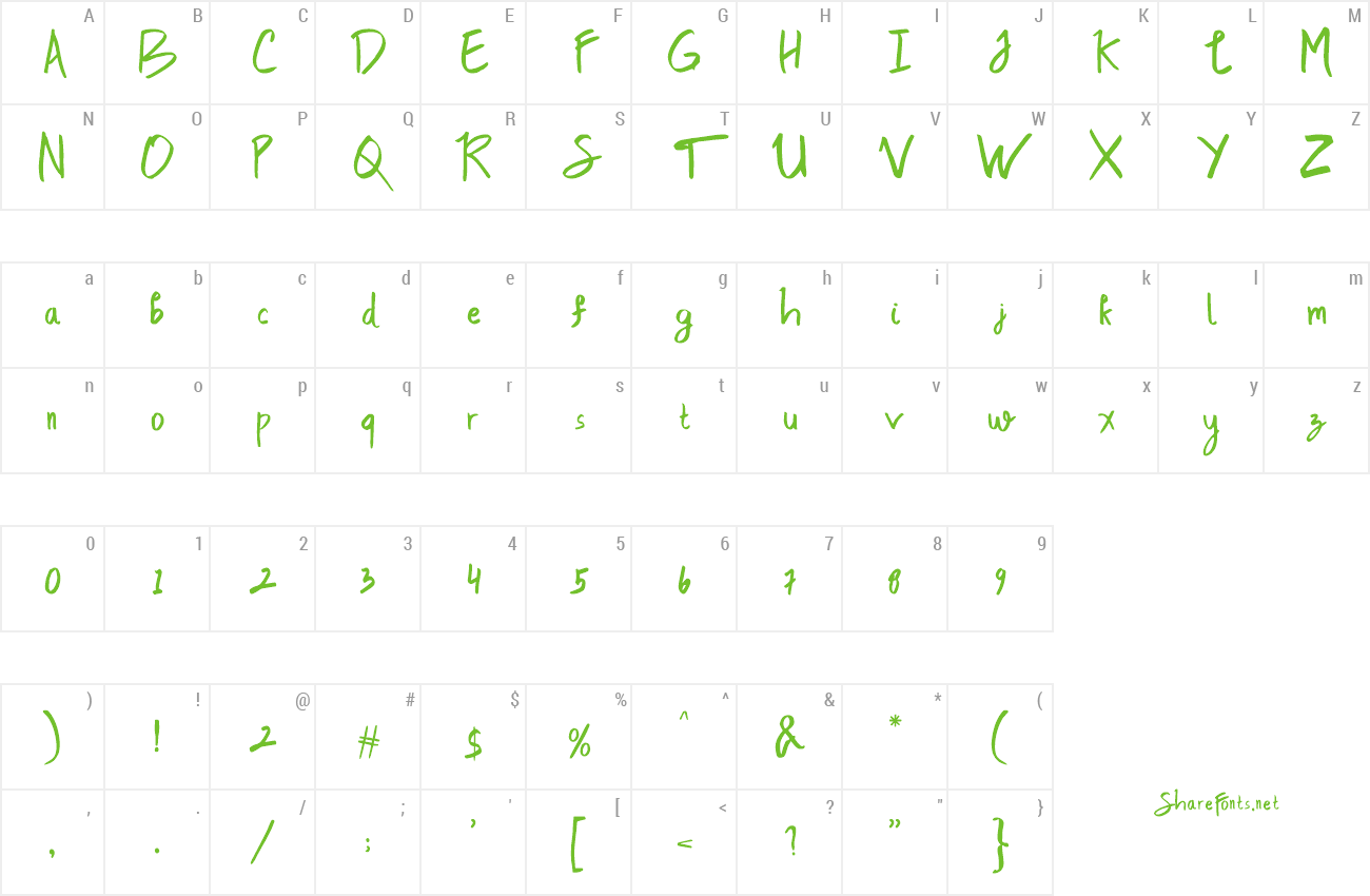 Font Caudia Xovier preview